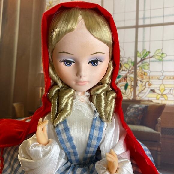 Vintage 70s Bradley Dolls 12" Little Red Riding Hood #SD-436 w/Box EUC - Picture 2 of 6